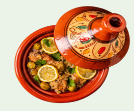 Tajine Poulet Olives